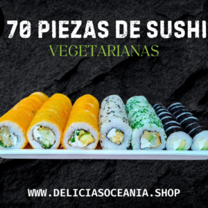 70 Piezas Vegetarianas