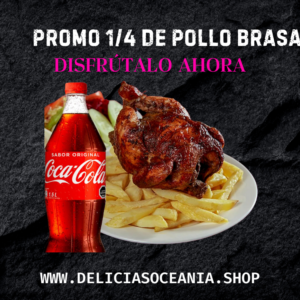 Promo 1/4 de Pollo Brasa